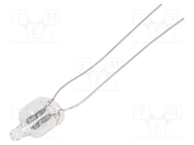 Filament lamp: neon; orange; 90VDC; 65VAC; 0.3mA; Ø: 6mm; L: 12mm
