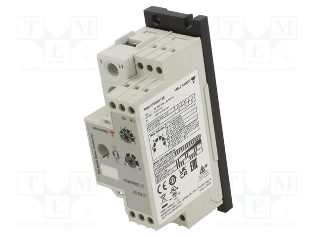 Relay: solid state; 15A; 85÷265VAC; Variant: 1-phase; DIN,on panel