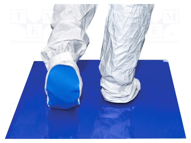 Contamination control mat; self-adhesive; L: 1143mm; W: 661mm