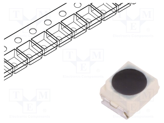 Phototransistor; 3528,PLCC2; λp max: 940nm; 70V; 60°; Lens: black