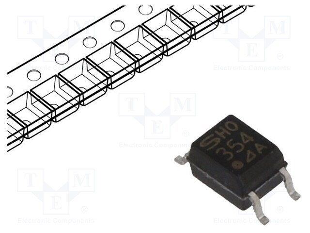 Optocoupler; SMD; Channels: 1; Out: transistor; Uinsul: 3.75kV