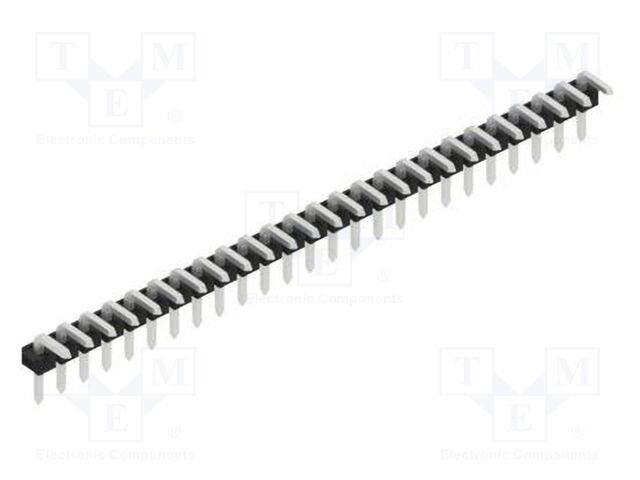 Connector: pin strips; pin header; male; PIN: 25; 2.54mm; THT; 1x25