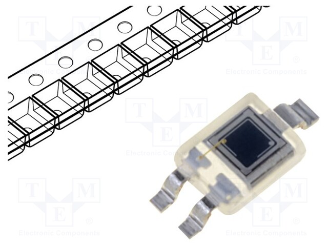 PIN IR photodiode; Smart DIL; 850nm; 380-1100nm; Mounting: SMD