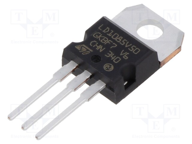 IC: voltage regulator; LDO,linear,fixed; 5V; 3A; TO220AB; THT; ±2%