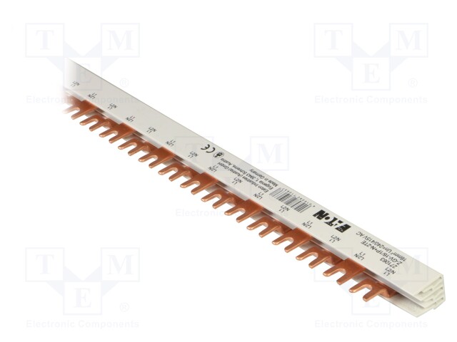 Busbar; 16mm2; Poles: 2; Urated: 240/415V; Usurge rated: 4kV; fork