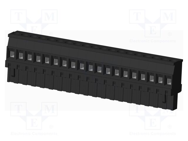 Connector: pluggable terminal block; plug; female; angled 90°