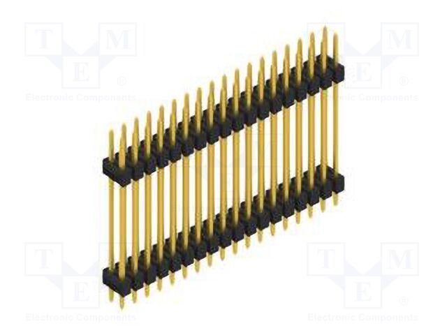 Connector: pin strips; pin header; male; PIN: 36; 2.54mm; THT; 2x18