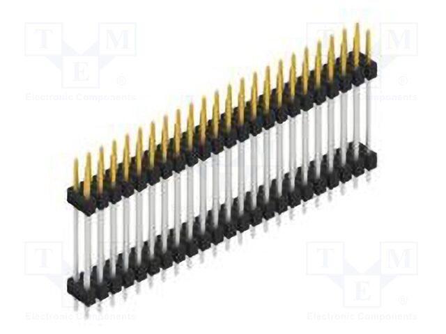 Connector: pin strips; pin header; male; PIN: 46; 2.54mm; THT; 2x23