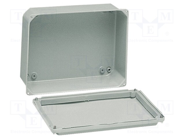 Mounting plate; steel; W: 156mm; L: 206mm; Series: Spacial SDB