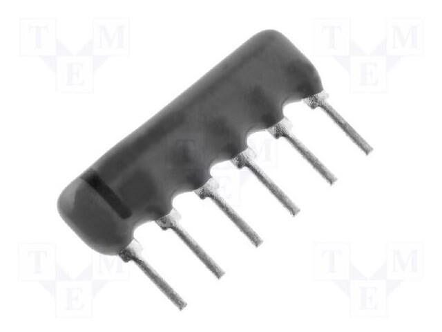 Resistor network: X; 10kΩ; No.of resistors: 5; THT; 0.125W; ±2%