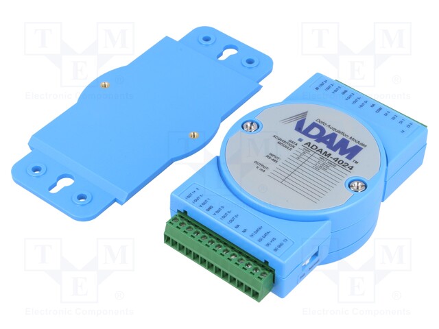 Industrial module: analog output; Number of ports: 1; 10÷30VDC