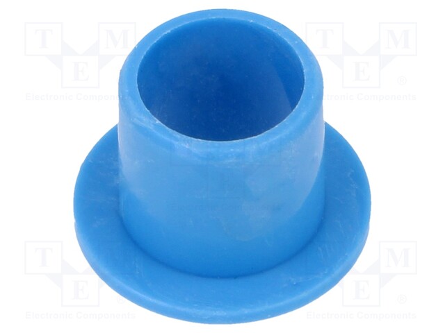 Bearing: sleeve bearing; with flange; Øout: 23mm; Øint: 20mm; blue