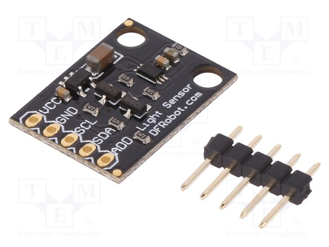 Sensor: illuminance; I2C; IC: BH1750; Range: 1÷65535lx