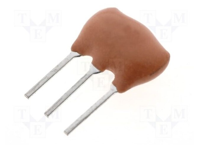 Resonator: ceramic; 12MHz; THT; 2.5mm; Temp.stab: ±0,3 %; ±0.5%