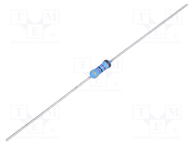 Resistor: thin film; THT; 47kΩ; 600mW; ±5%; Ø2.5x6.5mm; 50ppm/°C