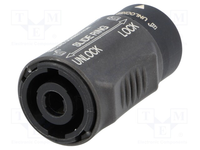 Adapter; PIN: 4; for cable; 30A; 250V; Series: speakON