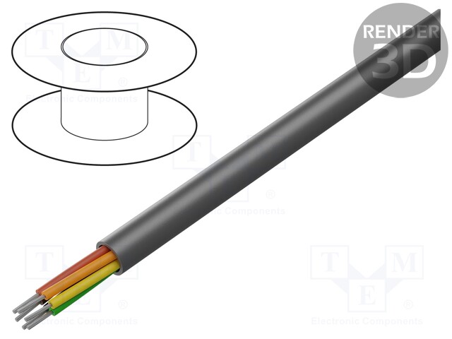 Wire; stranded; Cu; EcoCable® Mini,EcoGen™,UL AWM 21460; 6x26AWG