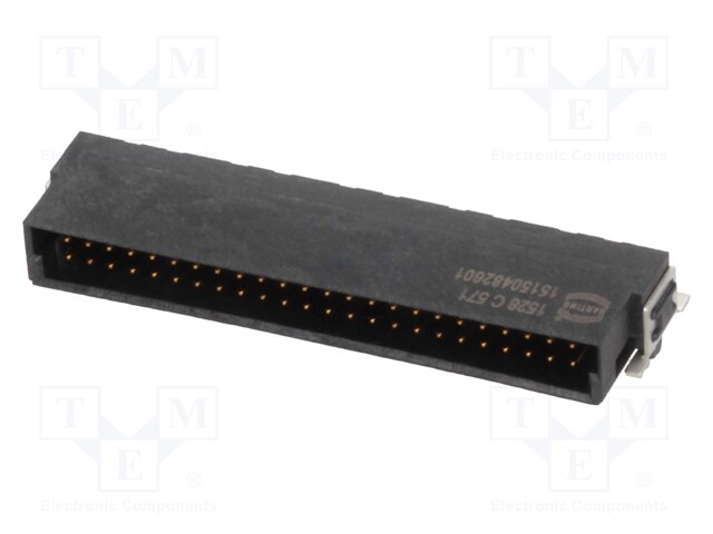 Connector: PCB to PCB; male; PIN: 48; 1.27mm; Series: har-flex; 2.3A