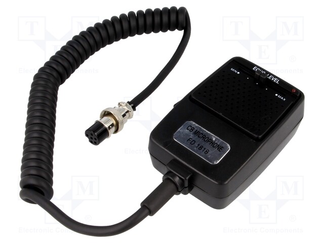 CB microphone; PIN: 6; XLR