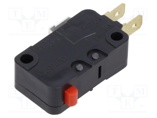 Microswitch SNAP ACTION; without lever; SPDT; 16A/250VAC; Pos: 2