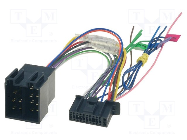 Connector; ISO; Kenwood; PIN: 22