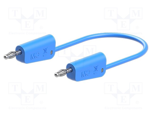 Test lead; 32A; 4mm banana plug-4mm banana plug; Urated: 60V
