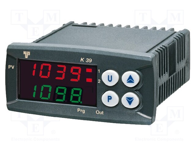 Module: regulator; temperature; SPDT; OUT 2: SPDT; on panel