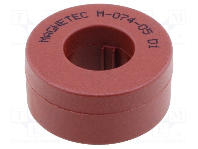 Ferrite: toroidal; L: 12.8mm; Øint: 13mm; Øout: 28.2mm; 40uH
