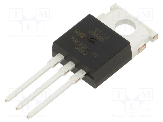 Triac; 800V; 8A; TO220AB; Igt: 50/100mA; Ifsm: 65A; 4Q