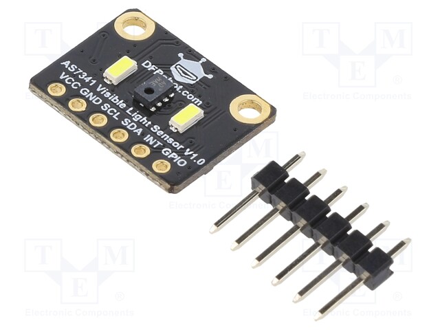 Sensor: spectrometer; I2C; IC: AS7341; Channels: 11; 3.3÷5VDC