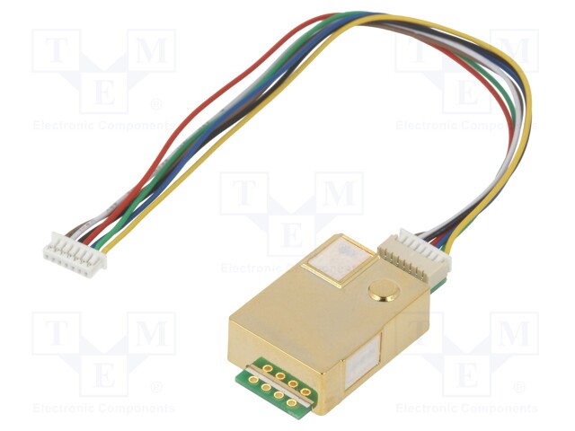 Sensor: gas level; 3.3÷5VDC; 32x20x9mm; Resolution: 0÷5000ppm; CO2