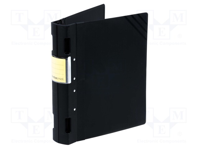 Binder; ESD; A4; 38mm; Application: for storing documents; black