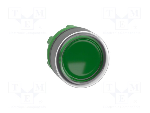 Switch Actuator, Green, Schneider Harmony XB5 Series 22mm Illuminated Pushbutton Switches