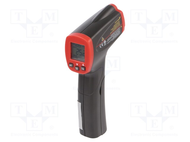 Infrared thermometer; LCD,with a backlit; -20÷400°C; ε: 0,1÷1