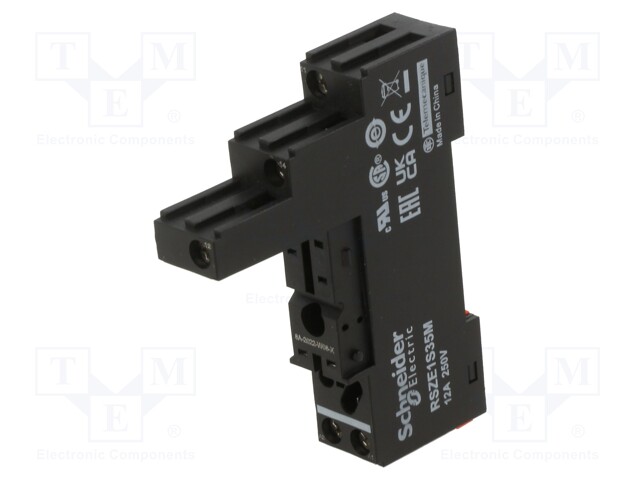 Socket; 12A; 250VAC; RSB2A080B7,RSB2A080BD,RSB2A080P7