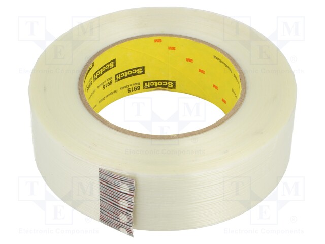 Tape: fixing; W: 36mm; L: 55m; Thk: 0.15mm; synthetic rubber; 3%