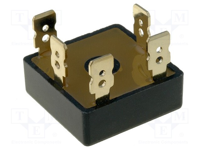 Three-phase bridge rectifier; Urmax: 1.2kV; If: 27A; Ifsm: 550A