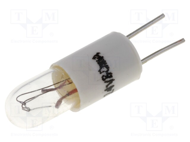 Filament lamp: miniature; 14VDC; 80mA; Ø: 6mm; L: 15mm