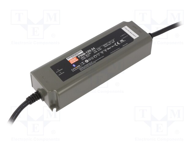 Power supply: switched-mode; Communication: Bluetooth 4.0; 120W