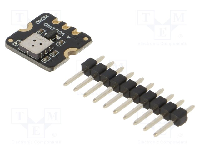 Sensor: gas level; formaldehyde (CH2 or HCHO); 3.3÷5VDC