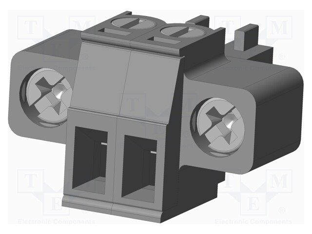 Connector: pluggable terminal block; plug; female; straight; grey