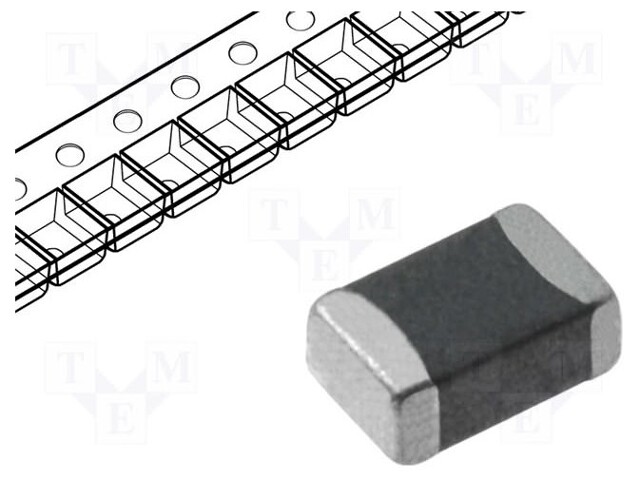 NTC thermistor; 47kΩ; SMD; 0603; 4050K; 100mW