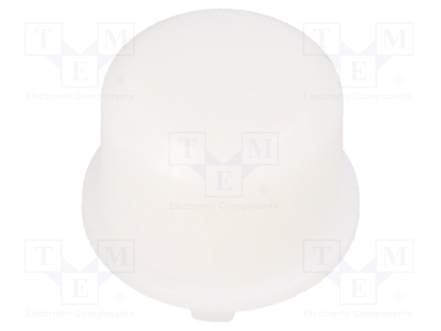 Button; round; white; Ø9.6mm; 5G