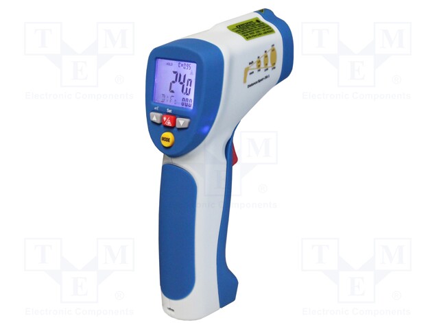 Infrared thermometer; LCD 3,5 digit,with a backlit; -50÷850°C