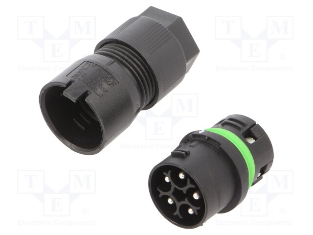 Connector: AC supply; screw terminal; 0.5÷1.5mm2; 16A; 400V; IP68