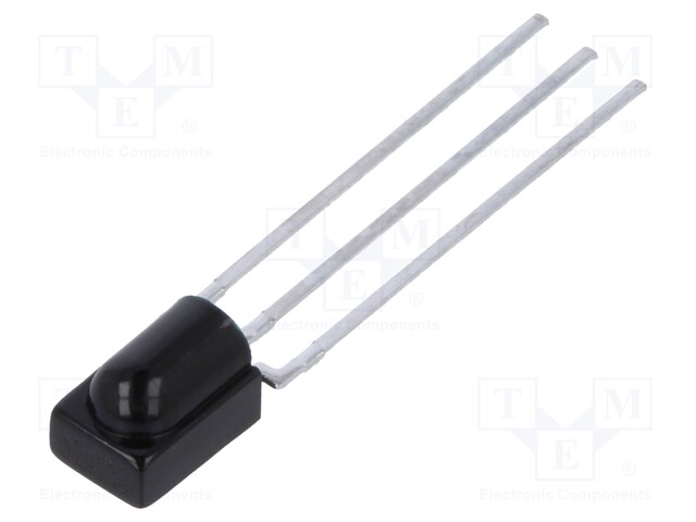 Integrated IR receiver; 40kHz; 45°; 2.5÷5.5V