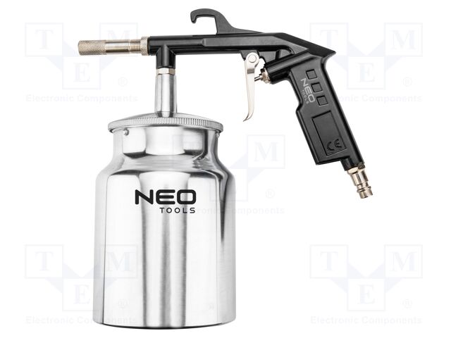 Sandblasting gun; 6bar; 400l/min; 1l