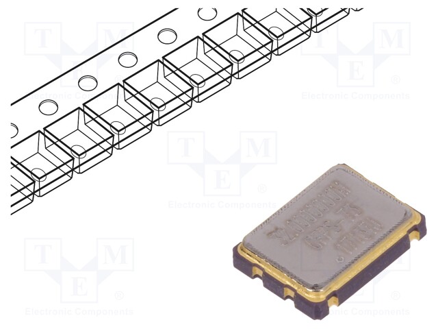 Generator: quartz; 32MHz; SMD; 3.3V; ±50ppm; 0÷70°C; 7.2x5.2x1.8mm