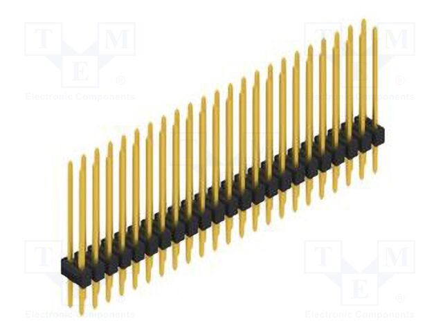 Connector: pin strips; pin header; male; PIN: 46; 2.54mm; THT; 2x23