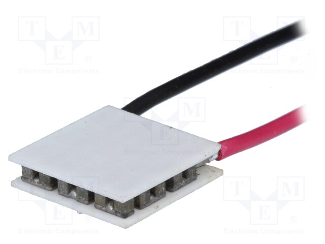 Module: Peltier; 2V; 8.5A; 15x15x3.7mm; 9.5W; Mat: Al2O3; 16AWG; 68°C